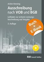 Ausschreibung nach VOB und BGB - mit E-Book (PDF)