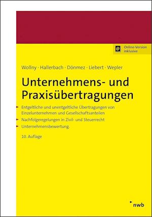 Unternehmens- und Praxisübertragungen