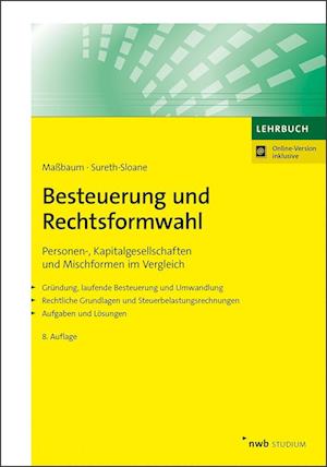 Besteuerung und Rechtsformwahl