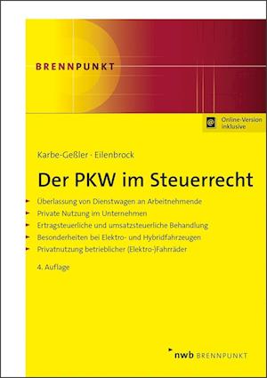 Der PKW im Steuerrecht