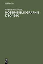 Möser-Bibliographie 1730-1990