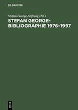 Stefan George-Bibliographie 1976-1997