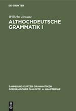 Braune, W: Althochdt. Grammatik 01
