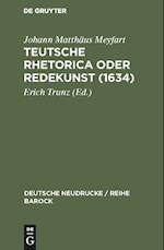 Teutsche Rhetorica oder Redekunst (1634)