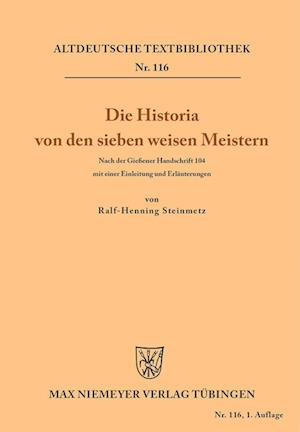 Die Historia von den sieben weisen Meistern und dem Kaiser Diocletianus