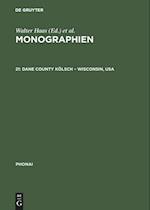 Monographien, 21, Dane County Kölsch - Wisconsin, USA