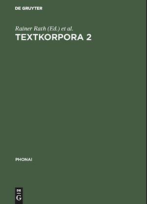 Textkorpora 2