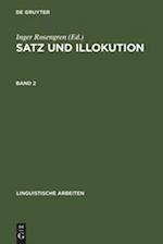 Satz und Illokution