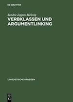 Verbklassen Und Argumentlinking