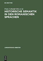 Historische Semantik in den romanischen Sprachen