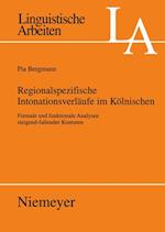 Regionalspezifische Intonationsverläufe im Kölnischen