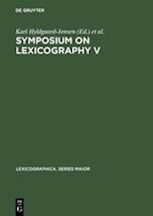 Symposium on Lexicography V