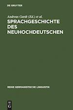 Sprachgeschichte des Neuhochdeutschen