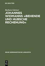 Johannes Widmanns »Behende und hubsche Rechenung«