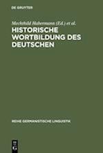 Historische Wortbildung Des Deutschen