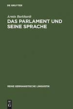 Das Parlament Und Seine Sprache