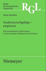 Funktionsverbgefüge - empirisch