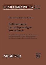 Kollokationen im zweisprachigen Wörterbuch