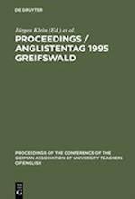Proceedings / Anglistentag 1995 Greifswald