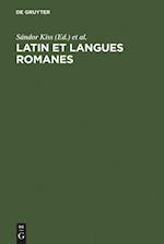 Latin et langues romanes