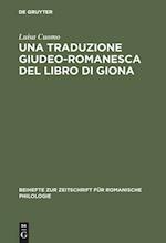 Una Traduzione Giudeo-Romanesca del Libro Di Giona