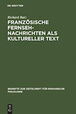 Französische Fernsehnachrichten ALS Kultureller Text