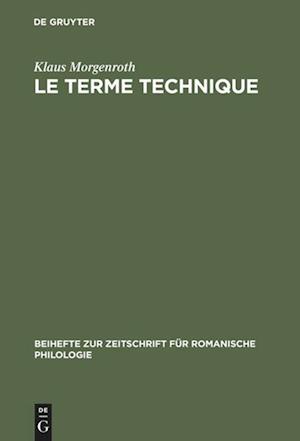 Le terme technique