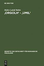 'orgolh' - 'umil'