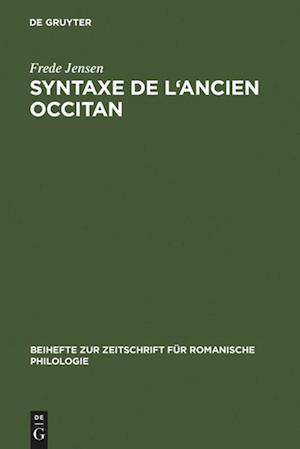 Syntaxe de l'Ancien Occitan