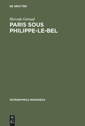 Paris Sous Philippe-Le-Bel