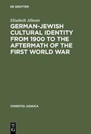 German-Jewish Cultural Identity from 1900 to the Aftermath of the First World War