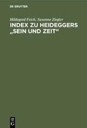 Index zu Heideggers "Sein und Zeit"