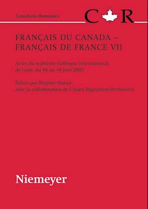 Français du Canada – Français de France VII