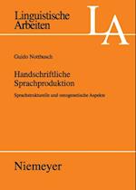 Handschriftliche Sprachproduktion