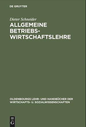 Allgemeine Betriebswirtschaftslehre