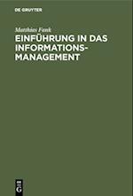 Einführung in Das Informationsmanagement