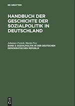 Handbuch der Geschichte der Sozialpolitik II in Deutschland