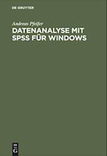 Datenanalyse mit SPSS für Windows