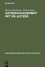 Datenmanagement Mit MS Access