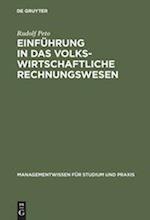 Einführung in das volkswirtschaftliche Rechnungswesen