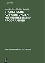 Statistische Auswertungen mit Regressionsprogrammen