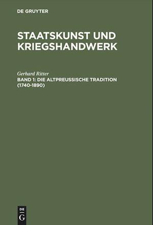 Die altpreußische Tradition (1740-1890)