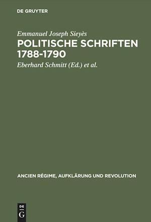 Politische Schriften 1788-1790