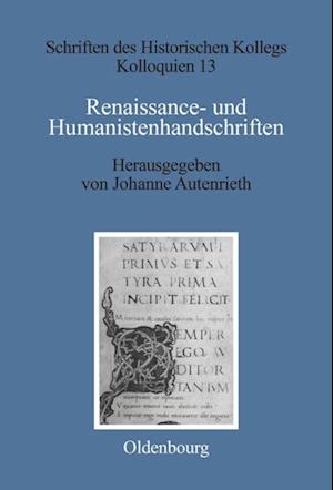 Renaissance- und Humanistenhandschriften