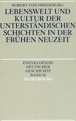 Lebenswelt und Kultur der unterständischen Schichten in der Frühen Neuzeit