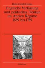 Englische Verfassung und politisches Denken im Ancien Régime