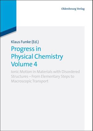 Progress in Physical Chemistry Volume 4