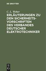 Erläuterungen zu den Sicherheits-Vorschriften des Verbandes Deutscher Elektrotechniker