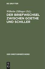 Der Briefwechsel zwischen Goethe und Schiller