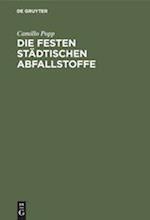 Die festen städtischen Abfallstoffe